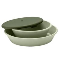 Bộ 2 đĩa ăn dặm BIBS Dinner Set, Sage