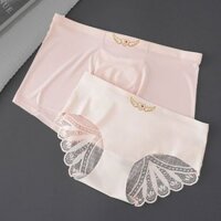 Bộ 2 Đồ Lót Cặp Đôi Love Ice Silk Thoáng Khí Mềm Mại Nam Nữ Cặp Đôi Quần Lót Bộ Phù Hợp Với In Màu Tóm Tắt Cô Gái Với Bộ Boxer Nam Cho Tiệc Cưới