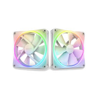 Bộ 2 fan case NZXT F140RGB duo (White)