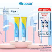 Bộ 2 Gel cải thiện sẹo vừa, sẹo lõm, sẹo thâm Hiruscar Gel 20g