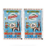 Bộ 2 gói bột thông cống nội địa Hando 100g BT56