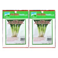 Bộ 2 Gói Hạt Giống Tỏi Tây Barô Hành Phú Nông PN130557 2g  Gói