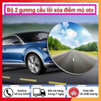 Bộ 2 gương cầu lồi xóa điểm mù oto - Phụ kiện oto "