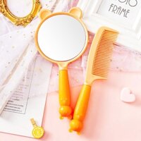 Bộ 2 gương lược cầm tay siêu dễ thương