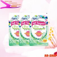 [Bộ 2 Hộp] Băng vệ sinh siêu thấm Sofy Soft Tampon Super gói 9 miếng (Hàng nhập khẩu)