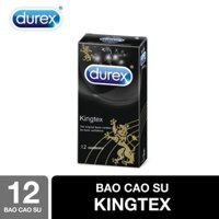 Bộ 2 Hộp Bao Cao Su Durex Kingtex 12s