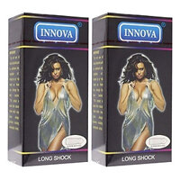 Bộ 2 Hộp Bao Cao Su Innova Đen (12 Cái)
