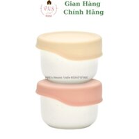 Bộ 2 hộp đựng thức ăn MOYUUM cho bé bằng sứ cao cấp