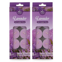 Bộ 2 hộp nến tealight thơm Miss Candle FtraMart MIC0147 Lựa chọn 10 mùi hương - Tím-Lavender