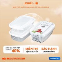 Bộ 2 hộp thực phẩm Nakaya 800ml Dùng Được Trong Lò Vi Sóng và Tủ Đông