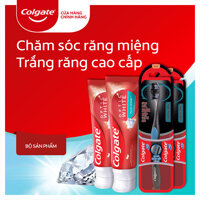 Bộ 2 kem đánh răng Colgate làm trắng và sáng răng Optic White 100g/tuýp và 2 bàn chải đánh răng Colgate 360 than hoạt tính kháng vi khuẩn Charcoal Spiral lông xoắn kép LazadaMall