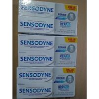 Bộ 2 Kem đánh răng Sensodyne Repair & Protect Mint 96.4g giúp phục hồi sâu và bảo vệ răng ê buốt