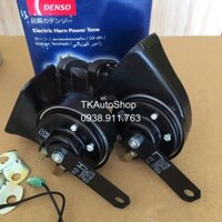 Bộ 2 kèn sò ô tô Denso 12V có giắc