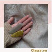 Bộ 2 kẹp tóc một bên, màu đá cẩm thạch, mang lại nét nữ Classy tính sang trọng cho nữ Classy PK1176 - NO4