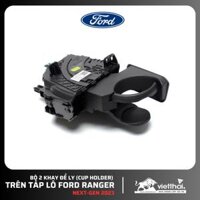 Bộ 2 Khay để ly (Cup Holder) trên táp lô Ford Ranger Next-Gen 2023