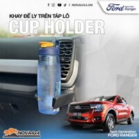 Bộ 2 Khay để ly (Cup Holder) trên táp lô Ford Ranger Next-Gen 2023
