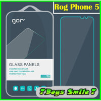 Bộ 2 Kính Cường lực Gor Asus Rog phone 5 Rog 2 Rog 3 trong suốt (Mặt trước)