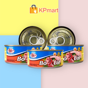 Bò 2 lát Halong Canfoco hộp 150g