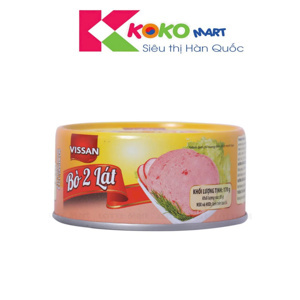 Bò 2 lát Vissan đóng hộp 170g