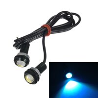 Bộ 2 LED 9 W Đại Bàng Mắt Bóng Đèn Đa Năng Ô Tô Xe DRL Sương Mù Đèn Xe Máy Ánh Sáng Ban ngày Ngược Đèn Tín Hiệu DC12V [bonus]