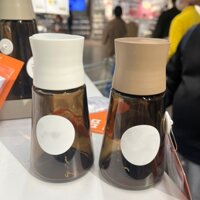 Bộ 2 lọ đựng tiêu đường muối gia vị Halvtom IKEA