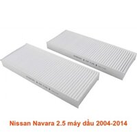 Bộ 2 lọc gió điều hòa AC2507SET-2 dành cho Nissan Navara 2.5 máy dầu 2004-2014 27274-EA000