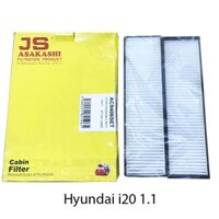 Bộ 2 Lọc gió máy lạnh, lọc cabin AC9406SET JS Asakashi dành cho xe Hyundai i20 1.1 2008, 2009, 2010, 2011, 2012, 2013, 2