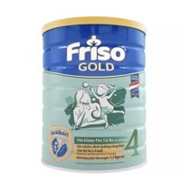 Bộ 2 lon sữa bột Friso Gold 4 1.5kg + Tặng Bộ mền gối ôm cá heo