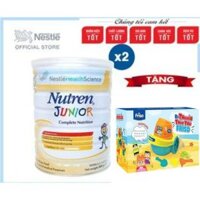 Bộ 2 lon Sữa Nutren Junior 800gr ( cho trẻ suy dinh dưỡng)