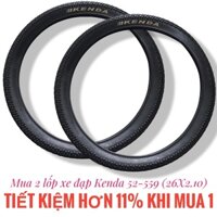Bộ 2 Lốp xe đạp thể thao leo núi Kenda 52-559 (26X2.10)