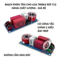 BỘ 2 MẠCH PHÂN TẦN CHỐNG CHÁY TÉP T13 - CÓ CHỈNH ÂM - PHÂN TẦN CHO LOA TREBLE KÈN
