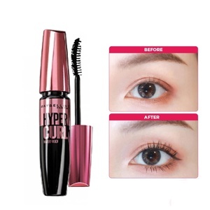 Mascara Maybelline Hyper Curl làm dày và cong mi 9.2ml