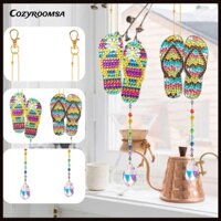 Bộ 2 Mặt Dây Chuyền Hình Dreamcatcher Đính Đá Pha Lê Dễ Thương