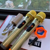 Bộ 2 Micro Không Dây IBA J68 Bảo Hành 12 tháng Micro Chuyên Dành Cho Mọi Loa Kéo Và Âm Ly Đổi Mới Trong Vòng 7 Ngày