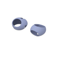 Bộ 2 Miếng Bọc Tai Nghe Silicon Cho Airpods12 Airpods Pro Airpods 3- Hàng chính hãng - Tím - Airpods 3