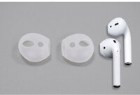 Bộ 2 Miếng Bọc Tai Nghe Silicon Cho Airpods12 Airpods Pro Airpods 3- Hàng chính hãng - Trong Suốt - Airpods Pro