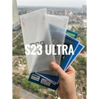 Bộ 2 miếng Dán dẻo cho Samsung S23 Ultra ,S23 Ultra 5G chính hãng GOR  2 mặt trước  Hàng nhập khẩu