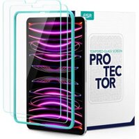 Bộ 2 miếng dán màn hình ESR cho iPad Pro 12.9 inch (2022/2021/2020/2018, thế hệ 6/5/4/3) Có khung dán - Hàng Chính Hãng