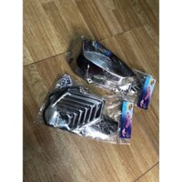 bộ 2 món: bầu gió + quạt gió xe SH MODE 2022->2025 inox cao cấp
