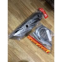 bộ 2 món: ốp pô + quạt gió xe VISION 2020->2024