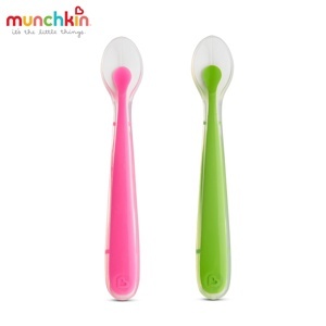 Bộ 2 muỗng silicone Munchkin 27106 (MK27106)