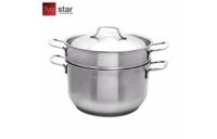 Bộ 2 nồi xững 3 đáy FiveStar 24 cm - ST24-3D​