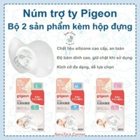 Bộ 2 núm trợ ty Pigeon hàng nội địa Nhật