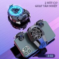 Bộ 2 NÚT NGẮM BẮN GAME Z02 KÈM TẢN NHIỆT CHUẨN XÁC, NÚT HỖ TRỢ CHƠI GAME TRÊN ĐIỆN THOẠI
