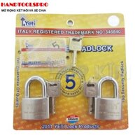 BỘ 2 Ổ KHOÁ YETI 60MM