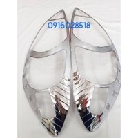 Bộ 2 Ốp đèn pha xe Toyota Innova 2008 2009 2010 2011 mạ Crom, op den pha, den truoc