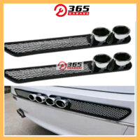 Bộ 2 Ốp Giả Ống Xả Dạng Thể Thao Xe Ô Tô