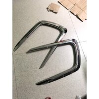 Bộ 2 ốp viền đèn gầm mạ crom xe Hyundai I10 2017-2020