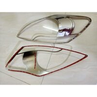 Bộ 2 Ốp viền đèn pha mạ Crom sáng bóng xe Toyota Vios 2008,2009,2010