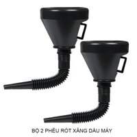 Bộ 2 phễu rót xăng dầu máy P1010 bằng nhựa dẻo, có lưới lọc